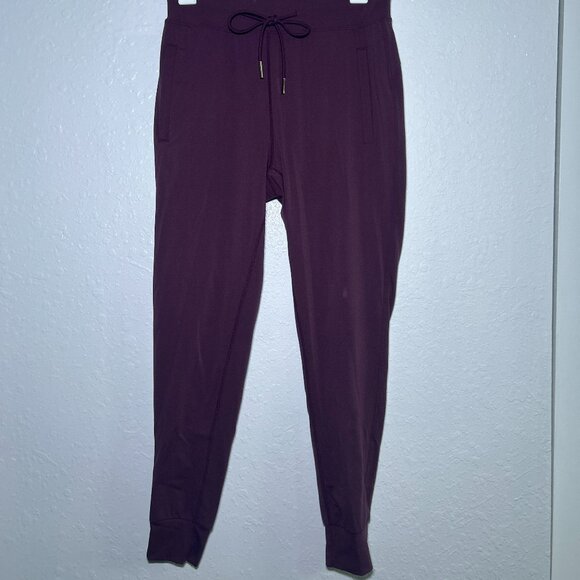 MODIV Mauve Purple Drawstring Jogger Pants, Size Small - Picture 2 of 4